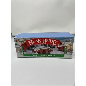 Noma Dickensville Christmas‎ Village Porcelain Red Brick Bridge